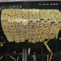 1pc Gold Empress Link Bracelet