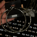 PREMIUM crush hoop earring