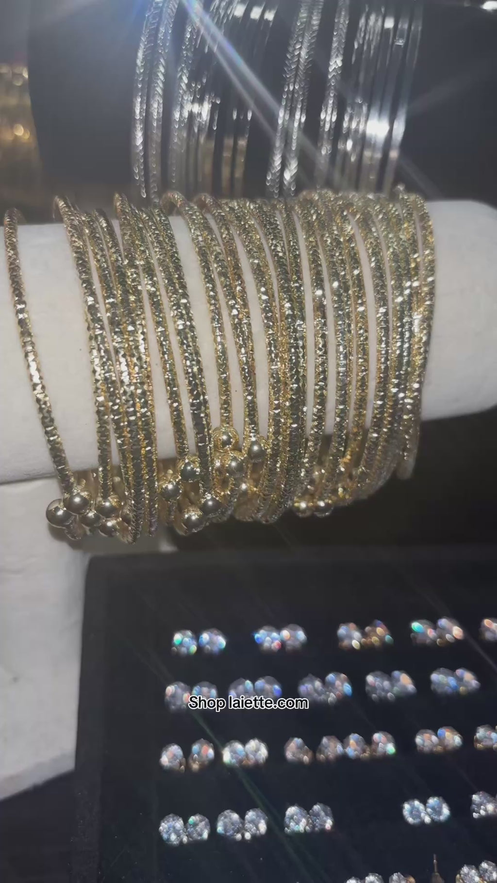 Crush Gold Bracelet Stack