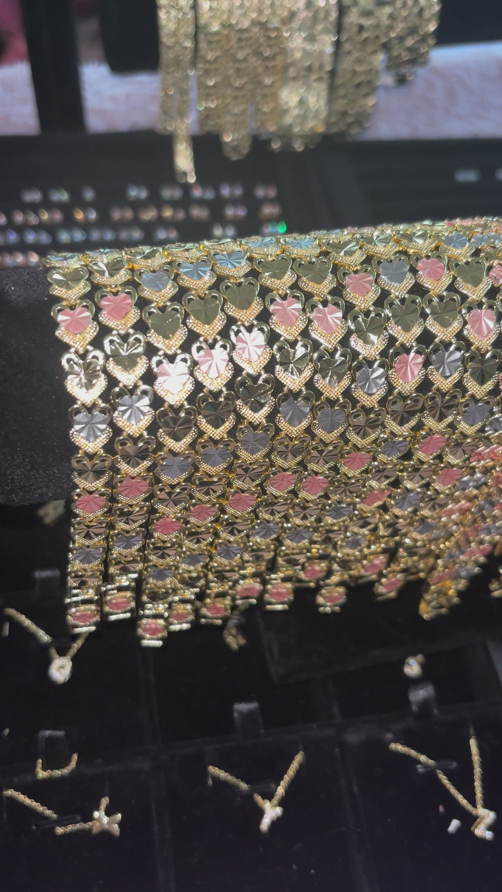 1pc Golden Sweetheart Link Bracelets