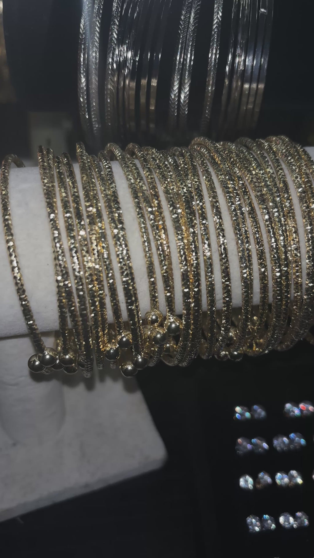Crush Gold Bracelet Stack